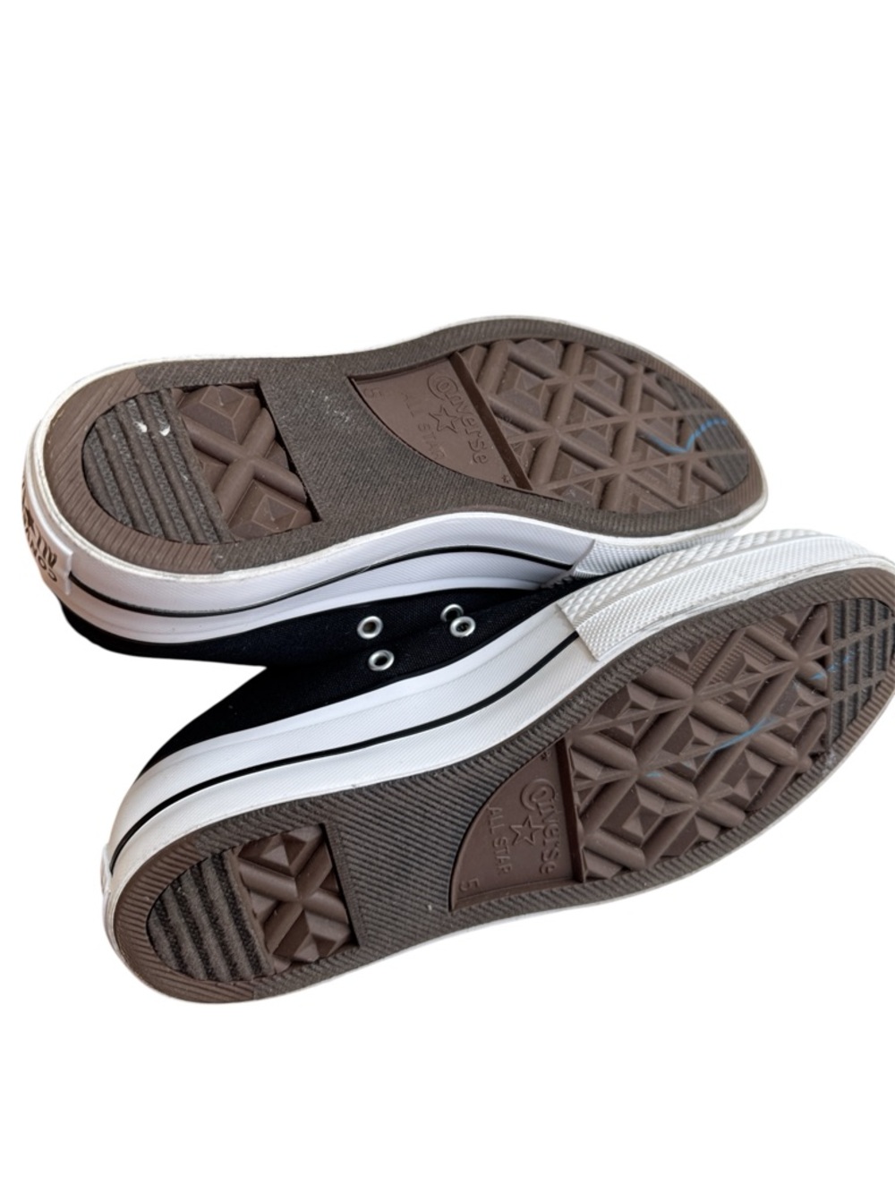 Converse Womens 560250C Black Chuck Taylor All Star Lift Platform Size 7 Sneaker - Picture 7 of 8